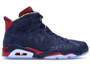 Jordan  6 Retro Doernbecher 15th Anniversary Midnight Navy/White-Varsity Red-Metallic Gold (CI6293-416)