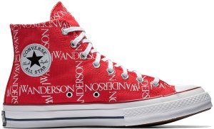 Converse  Chuck Taylor All-Star 70s Hi Grid JW Anderson Red Red (162290C)