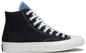 Converse  Chuck Taylor All-Star 70s Hi Renew Denim Tri Panel Dark Denim/Light Denim-Egret (166286C)