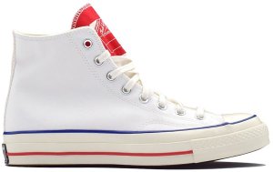 Converse  Chuck Taylor All-Star 70s Hi Twisted Tongue White Red White/University Red-Egret (166826C)