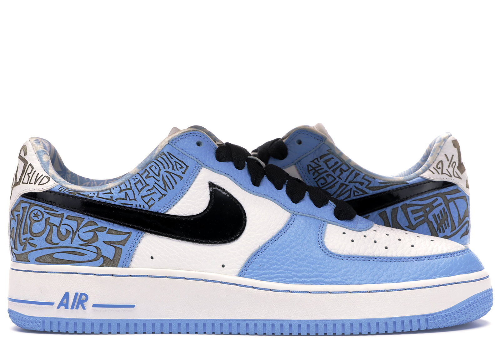 Nike Air Force 1 Low Entourage George White/White/University Blue ...