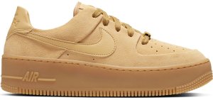 Nike  Air Force 1 Sage Low Club Gold (W) Club Gold/Club Gold-Gum Light Brown (CT3432-700)