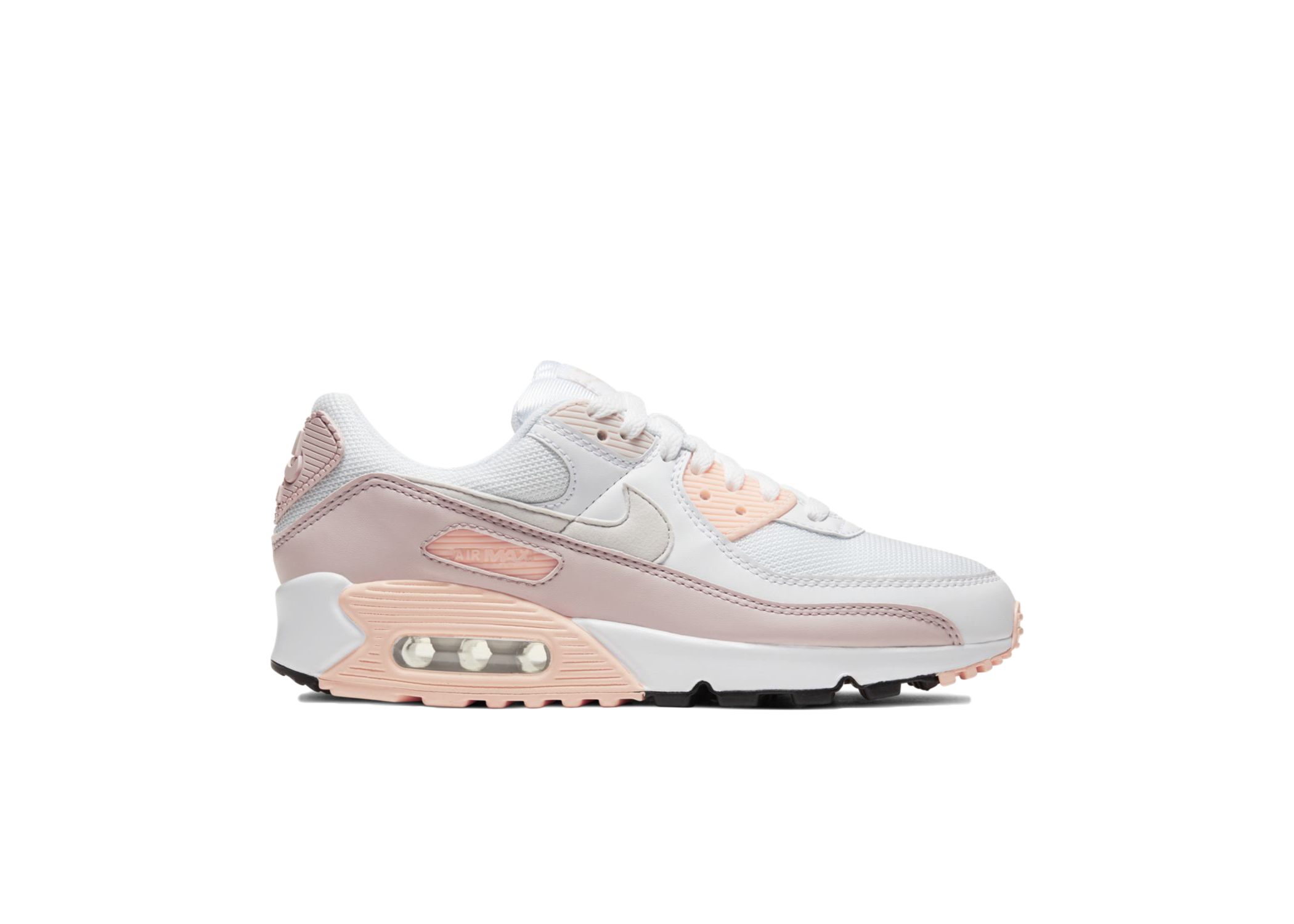 Nike Air Max 90 White Barely Rose (W) White/Barely Rose-Crimson Tint ...