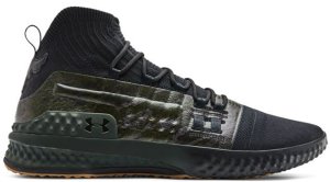 Under Armour  Project Rock 1 Black Green Black/Green (3020788-002)