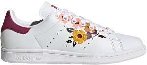 adidas  Stan Smith HER Studio London (W) Cloud White/Power Berry/Gold Metallic (FW2524)