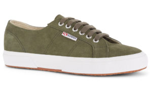 Superga 2750 Suede Green Laurel (s23765)