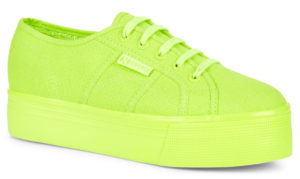 Superga 2790 Neon Flatform Total Yellow Fluo (s23184)