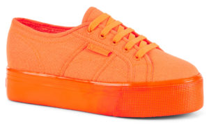 Superga 2790 Neon Flatform Total Orange Fluo (s23161)