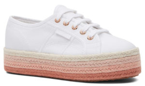 Superga 2790 Colour Cotrope White rose Gold (s25892)