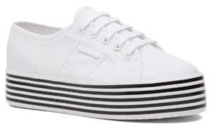 Superga 2790 Multicolour Cotu White Black White Stripe (s25403)