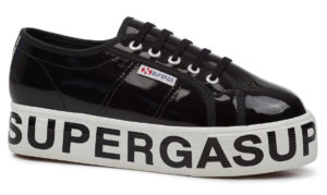 Superga 2790 Pvc Logo Black (s24342)