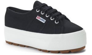 Superga 2790 Tank Cotu Black fwhite (s26582)