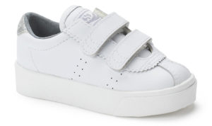 Superga 2843 Superga Sport Club S Glitter White silver (s26760)