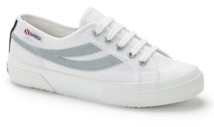 Superga 2953 Swallow Tail Cotu White grey Celeste (s26532)