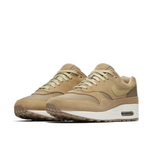 Nike Air Max 1 Premium Leather PRM Khaki/Team Gold-Mushroom-Sail (AH9902-201)