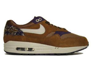 Nike  Air Max 1 Premium Friendly Football Pack Medium Brown/Purple/Black (308866-202)