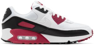 Nike Air Max 90 Recraft New Maroon White/White-New Maroon-Black (CT4352-104)