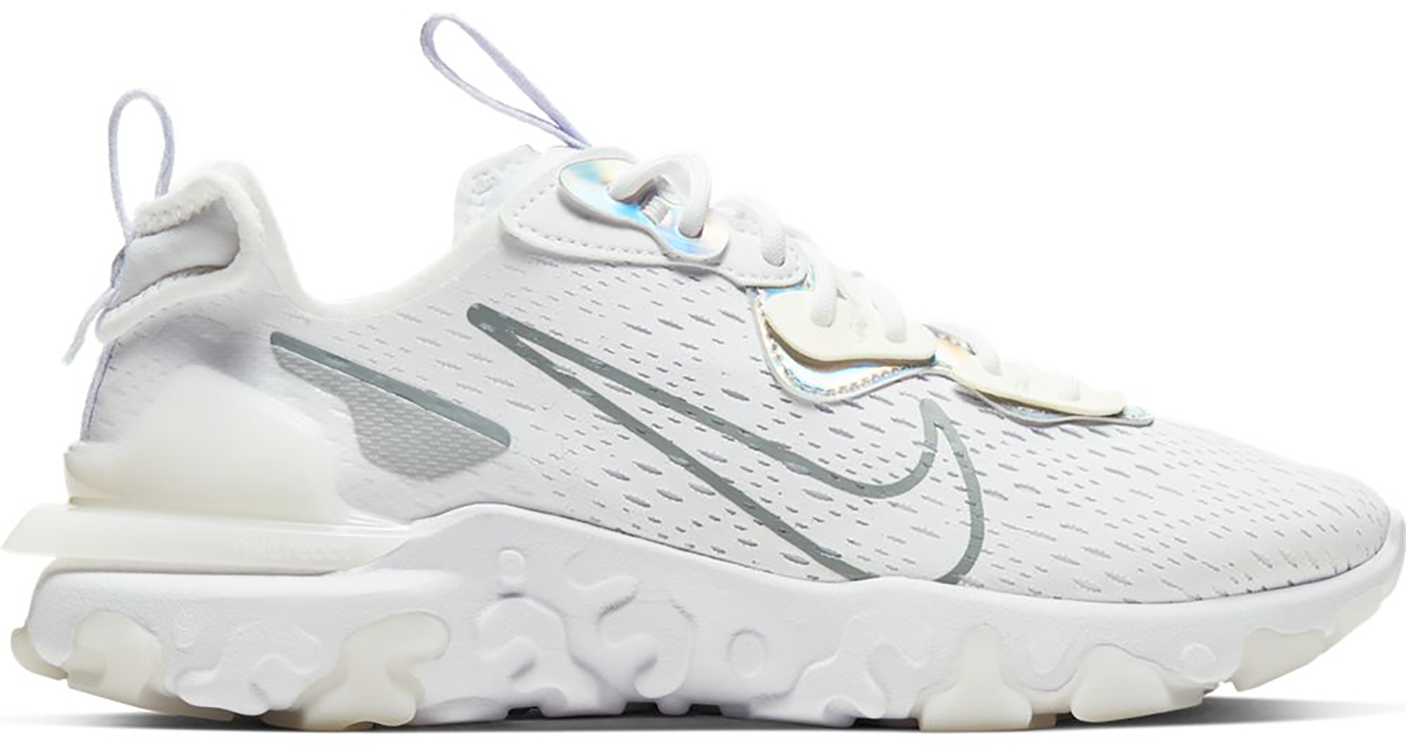 Nike React Vision White Particle Grey (W) White/Particle Grey-White ...