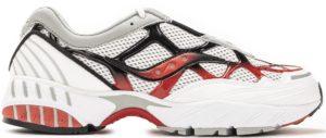 Saucony  Grid Web White Grey Red White/Grey-Red (S70466-2)