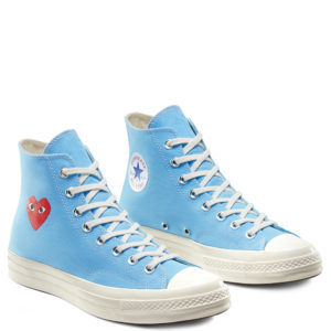 Converse Chuck Taylor All-Star 70s Hi Comme des Garcons Play Bright Blue (2020) (168300C)