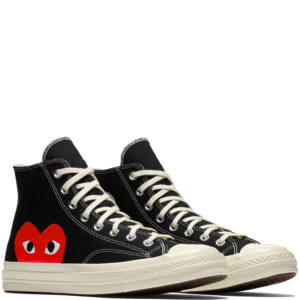 Converse x Comme des Garcons CDG Chuck Taylor High Black (150204C)