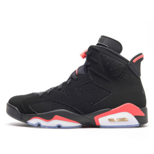 Air Jordan Nike AJ VI 6 OG ‘Infrared’ Black (NIKE AIR) (2019) (384664-060)