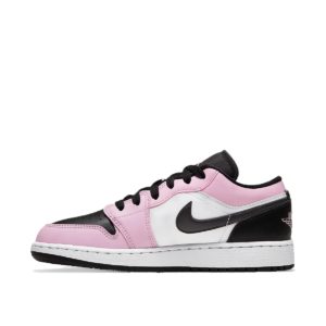 Air Jordan 1 Low ‘White Light Arctic Pink’ (GS) (2020) (554723-601)