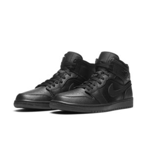 Air Jordan 1 Mid Black (554724-091)