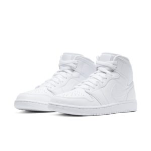 Air Jordan 1 Mid White (554724-130)