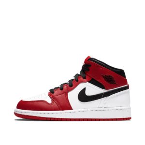 Air Jordan 1 Mid ‘Chicago’ (GS) (2020) (554725-173)