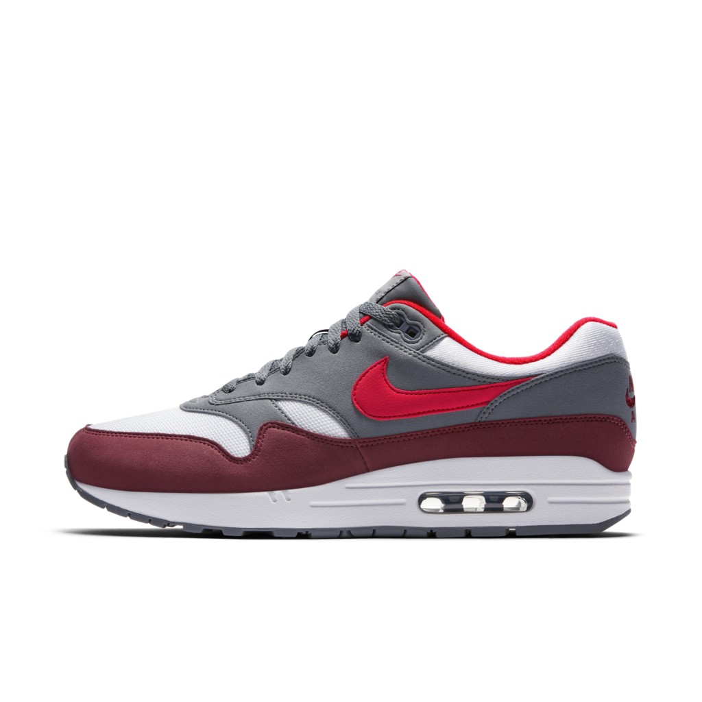 Nike Air Max 1 White Red Grey (AH8145-100)