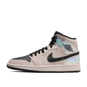 Air Jordan Nike WMNS AJ 1 Mid Dirty Powder Iridescent (BQ6472-602V)