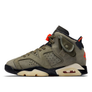 Air Jordan x Travis Scott Cactus Jack Nike AJ VI 6 ‘Medium Olive’ (2019) (CN1084-200)