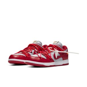 Nike x Off White Dunk Low ‘University Red’ (2019) (CT0856-600)