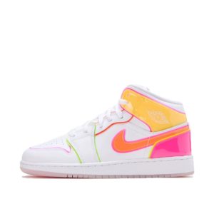 Air Jordan 1 Mid SE Edge Glow (GS) (2020) (CV4611-100)