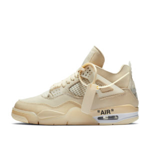 Jordan  4 Retro Off-White Sail (W) Sail/Muslin-White-Black (CV9388-100)