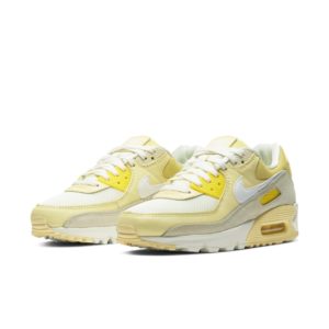 Nike  Air Max 90 Recraft Lemon (W) Lemon/Sail-Bone (CW2654-700)