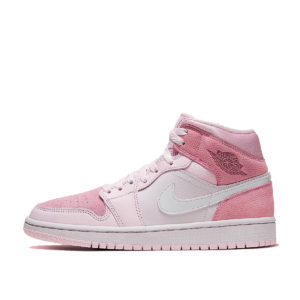 Air Jordan Womens Nike AJ I 1 Mid ‘Digital Pink’ (2020) (CW5379-600)