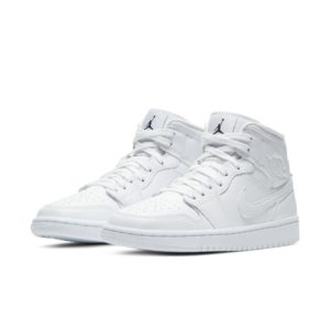 Air Jordan 1 Mid White (BQ6472-110)