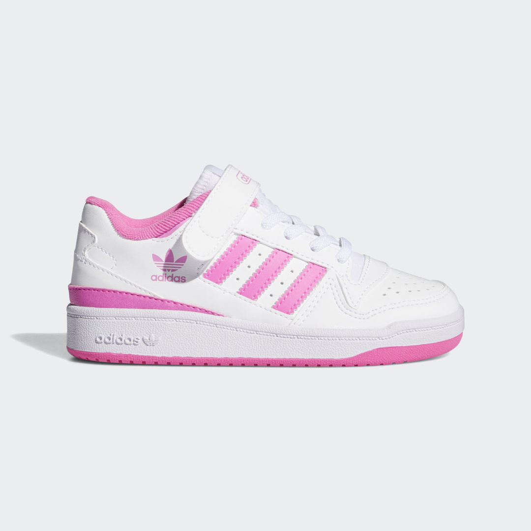 Adidas Forum Low Cloud White / Cloud White / Screaming Pink (FY7975)