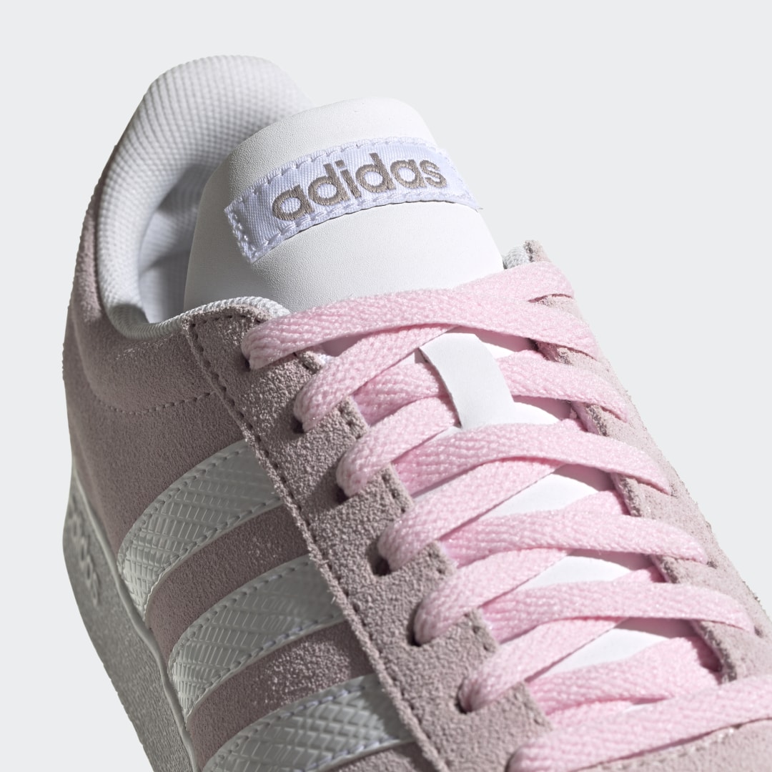 Adidas VL Court Clear Pink / Cloud White / Grey Five (FY8811)