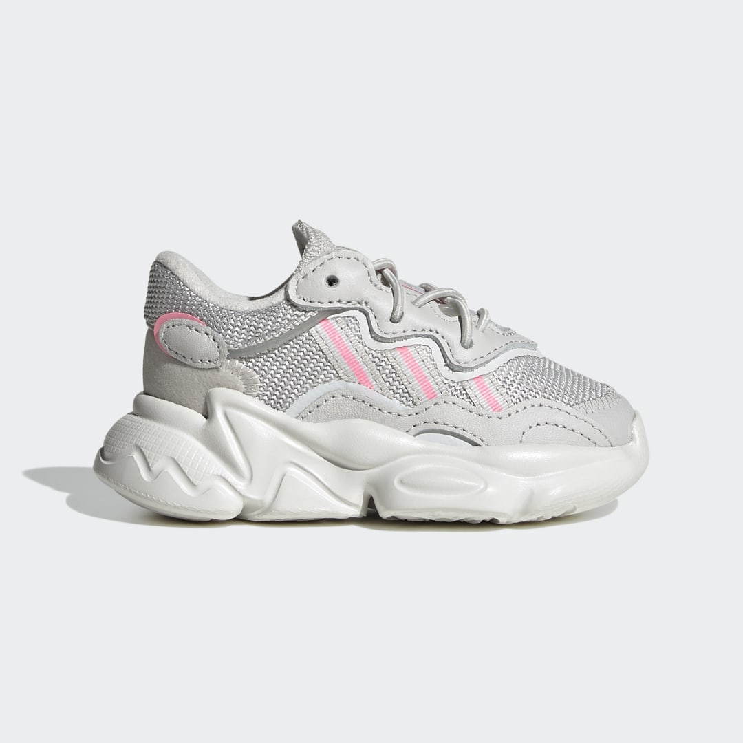 Adidas OZWEEGO Grey One / Crystal White / Beam Pink (GW7220)