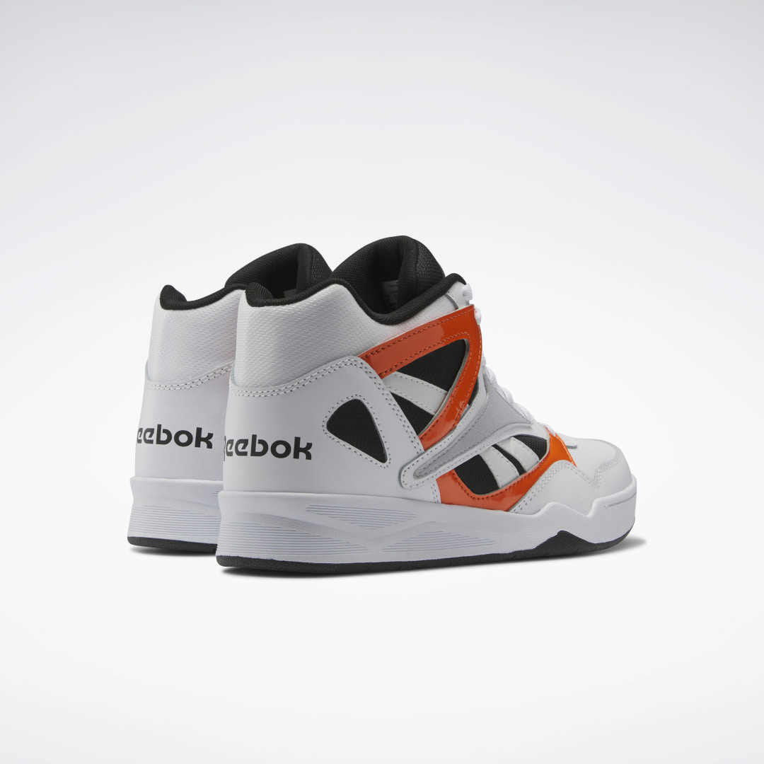 Reebok Royal BB4500 Hi 2 Shoes Cloud White / Core Black / Smash Orange ...